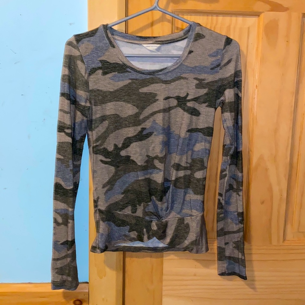 Aeropostale Camo Long Sleeve